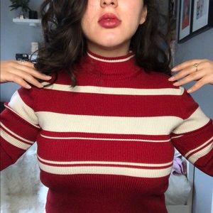 New York and Co Striped Sweater